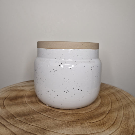 Cache pot Vintage Blanc
