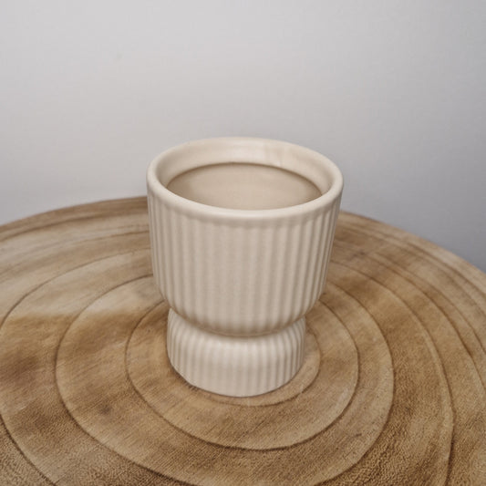 Cache pot Diabolo Beige